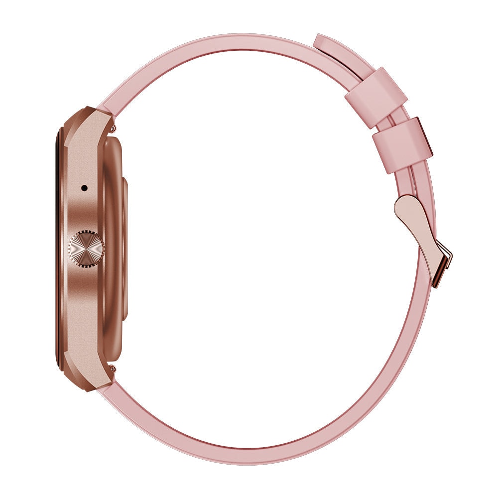 Smartwatch Reloj Kronos Trek STF Pantalla 1.38" Resistencia al agua IP67 Rosa — imagen 6