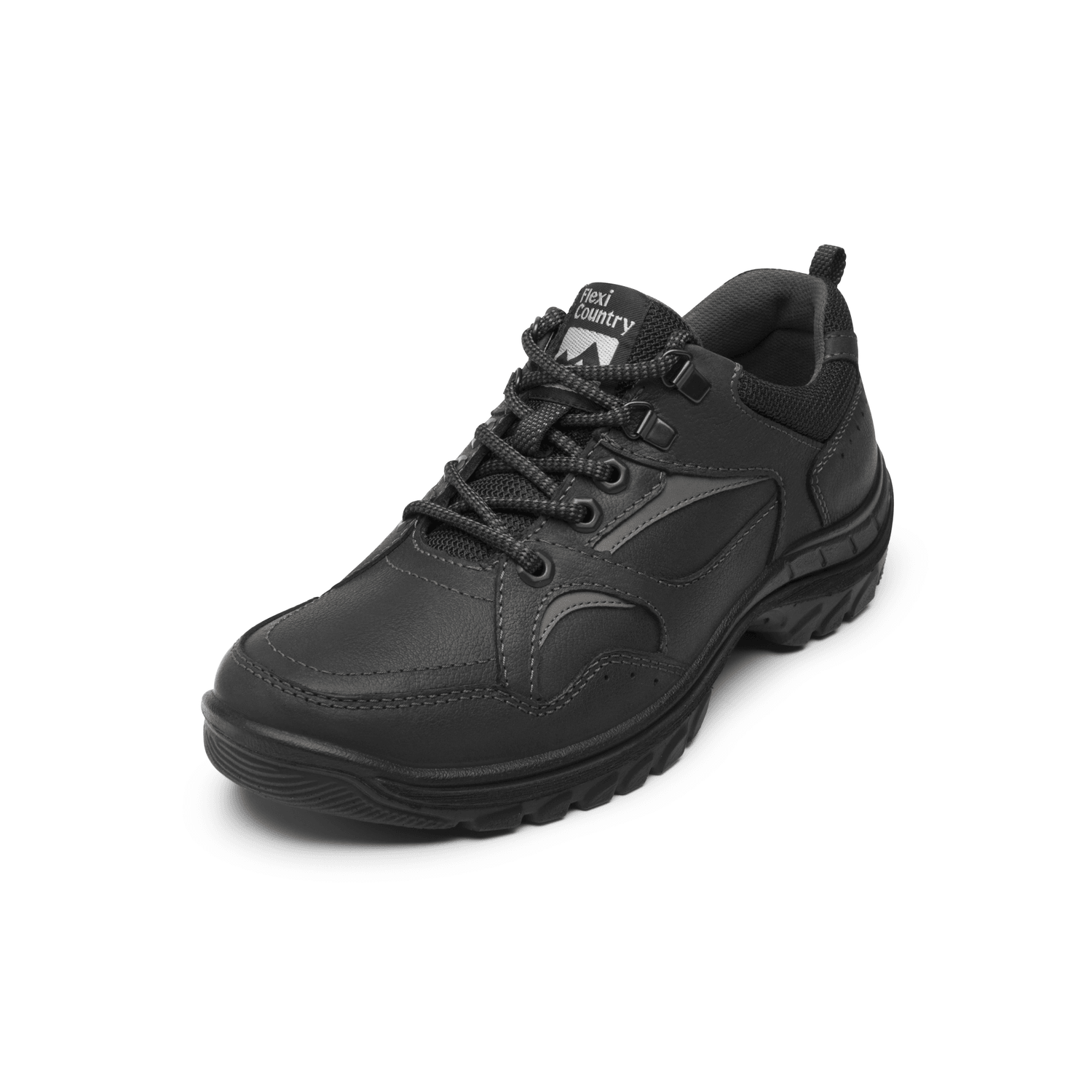 Bota Flexi Country Hombre Outdoor Hiking Casual Negro Caballero — imagen 3