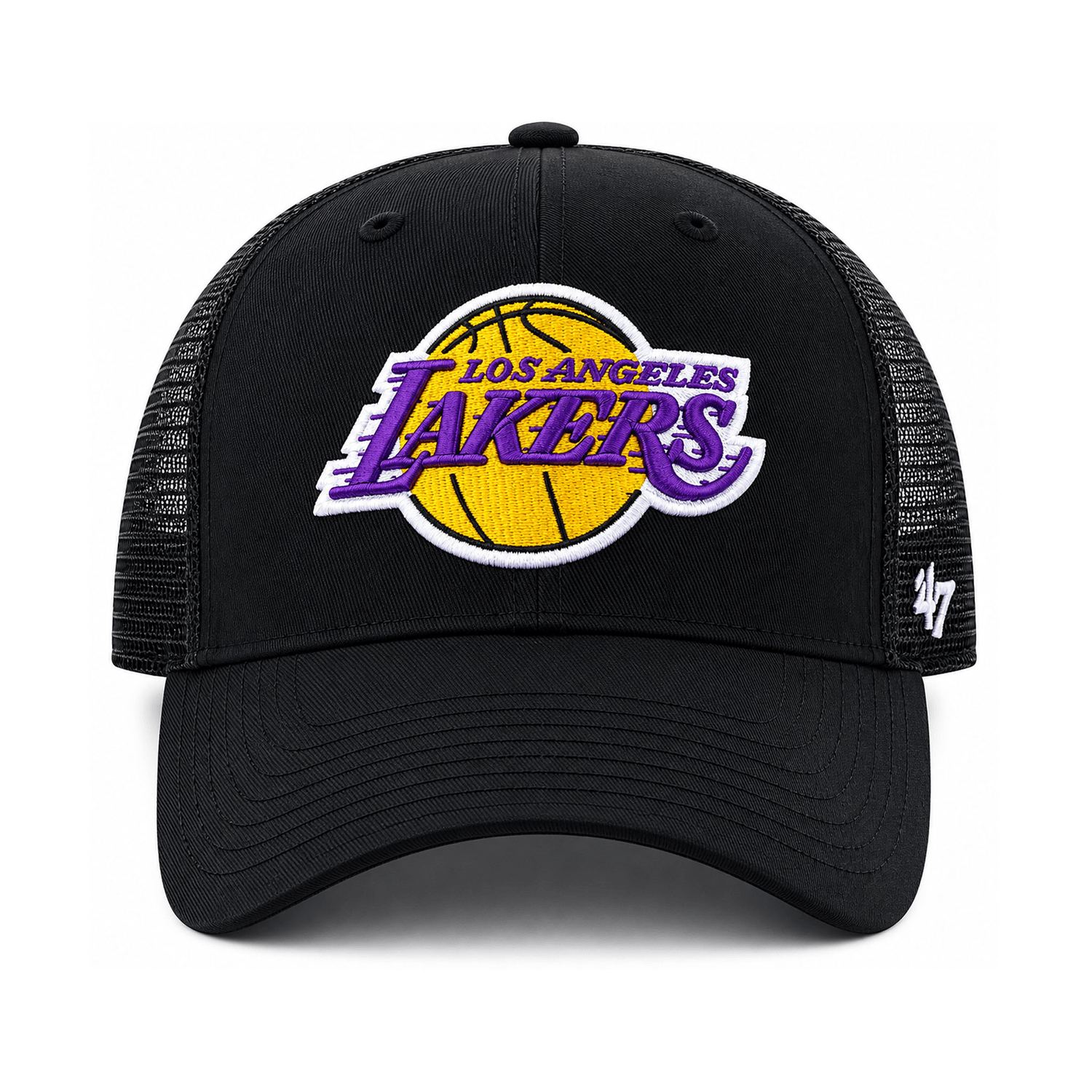 Gorra Unisex 47 Brand Los Angeles Lakers Negro Deportivo — imagen 3