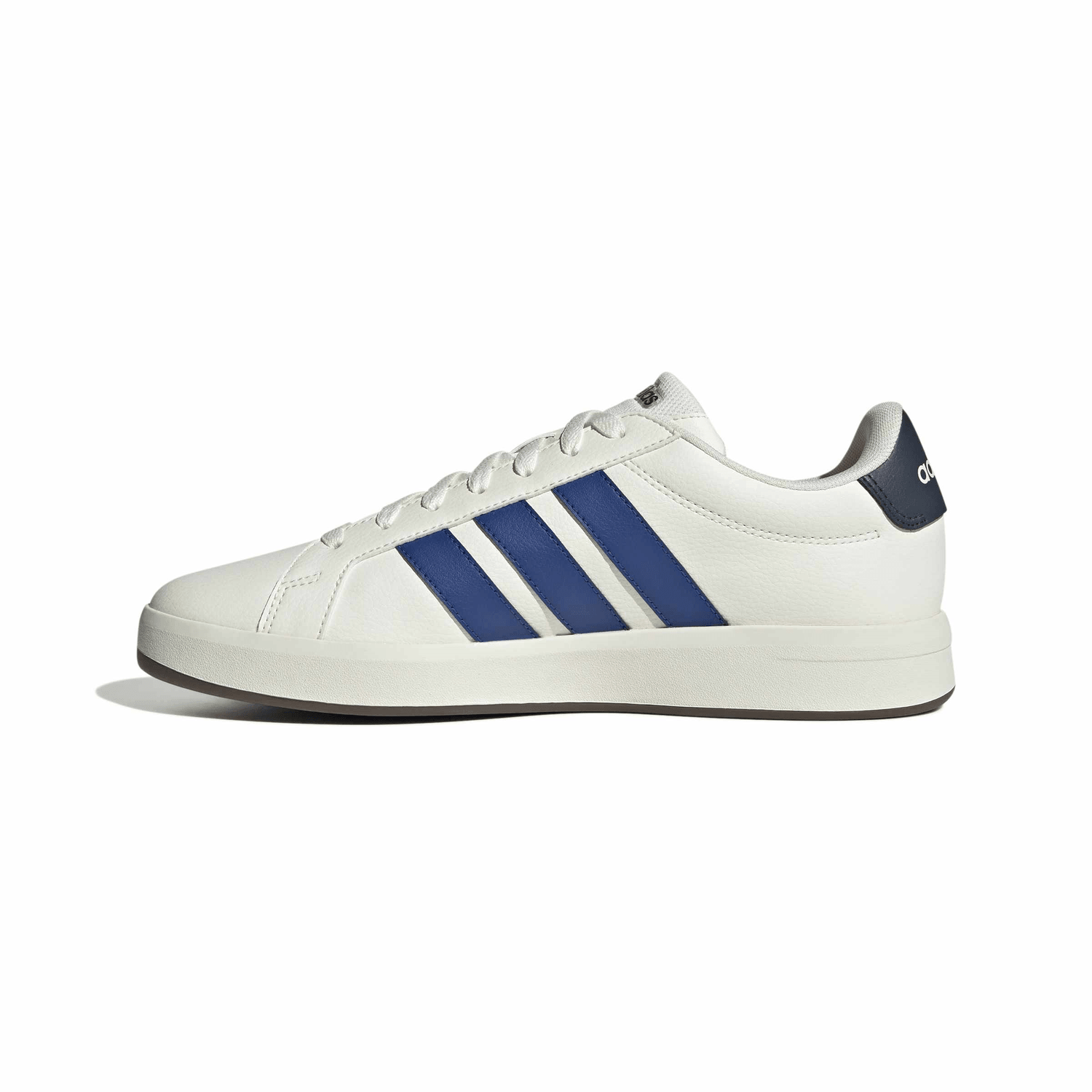 Tenis Adidas Grand Court Base 3.0 Hombre Blanco Casual Cinta Caballero — imagen 5