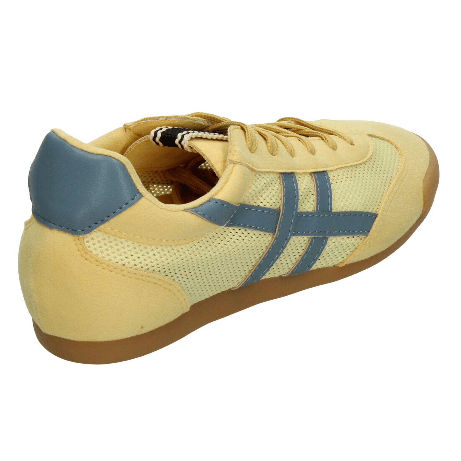 Tenis Corina Dama Amarillo Casual Para Mujer — imagen 4