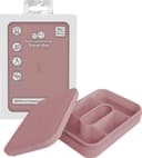 Lonchera EzPz Rosa con Tapa de Silicón para Alimentos