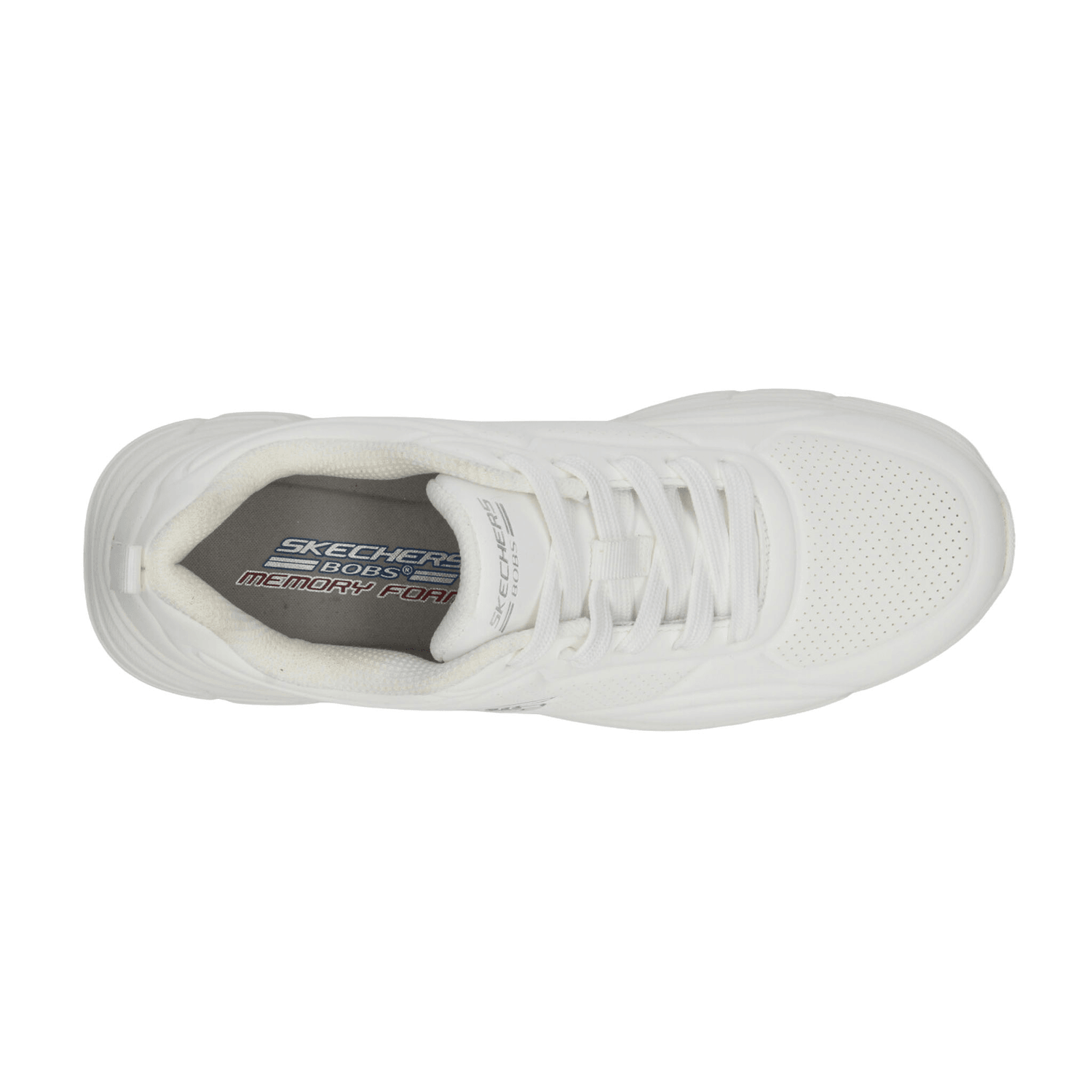 Tenis Dama Skechers Bobs Flex Blanco Casual Mujer — imagen 9