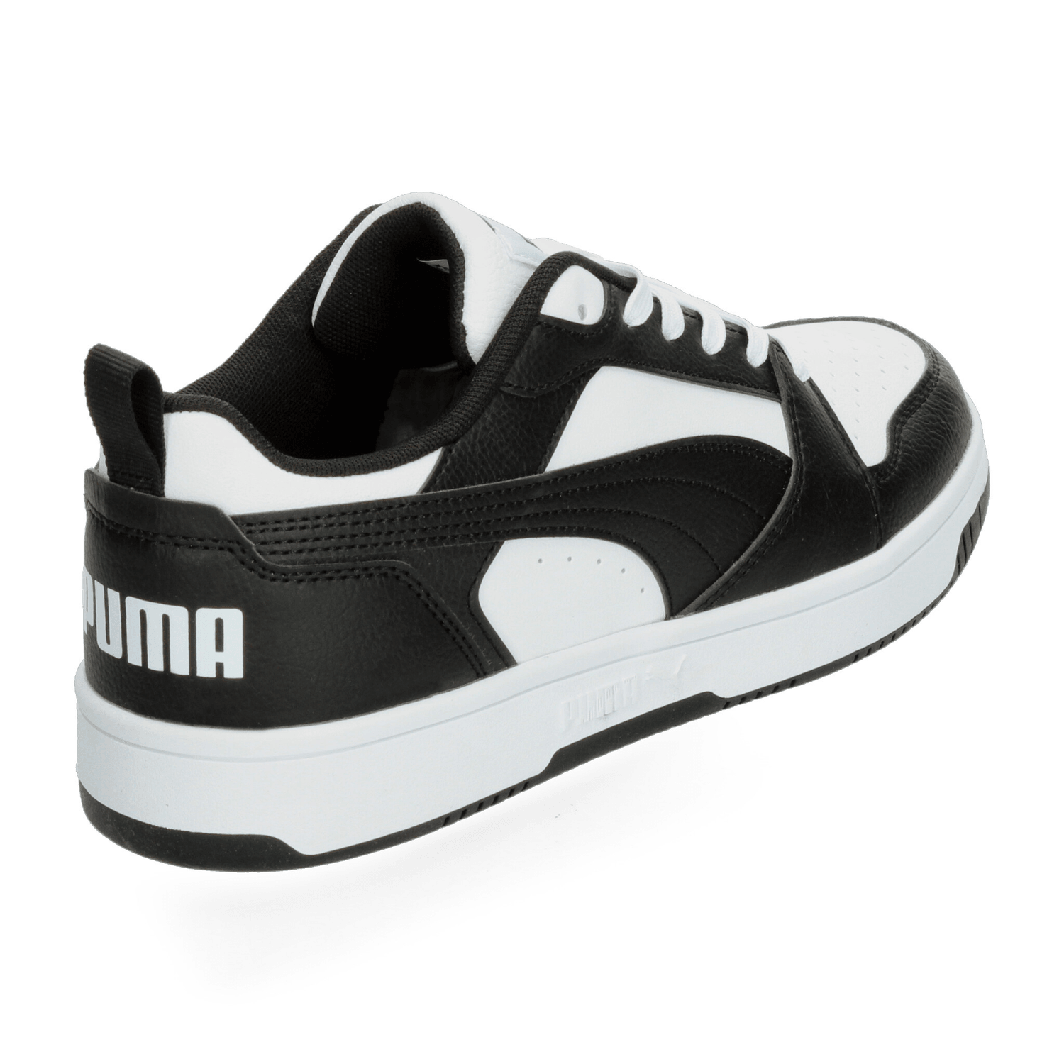 Tenis Hombre Puma Rebound Low Negro Casual Caballero — imagen 4