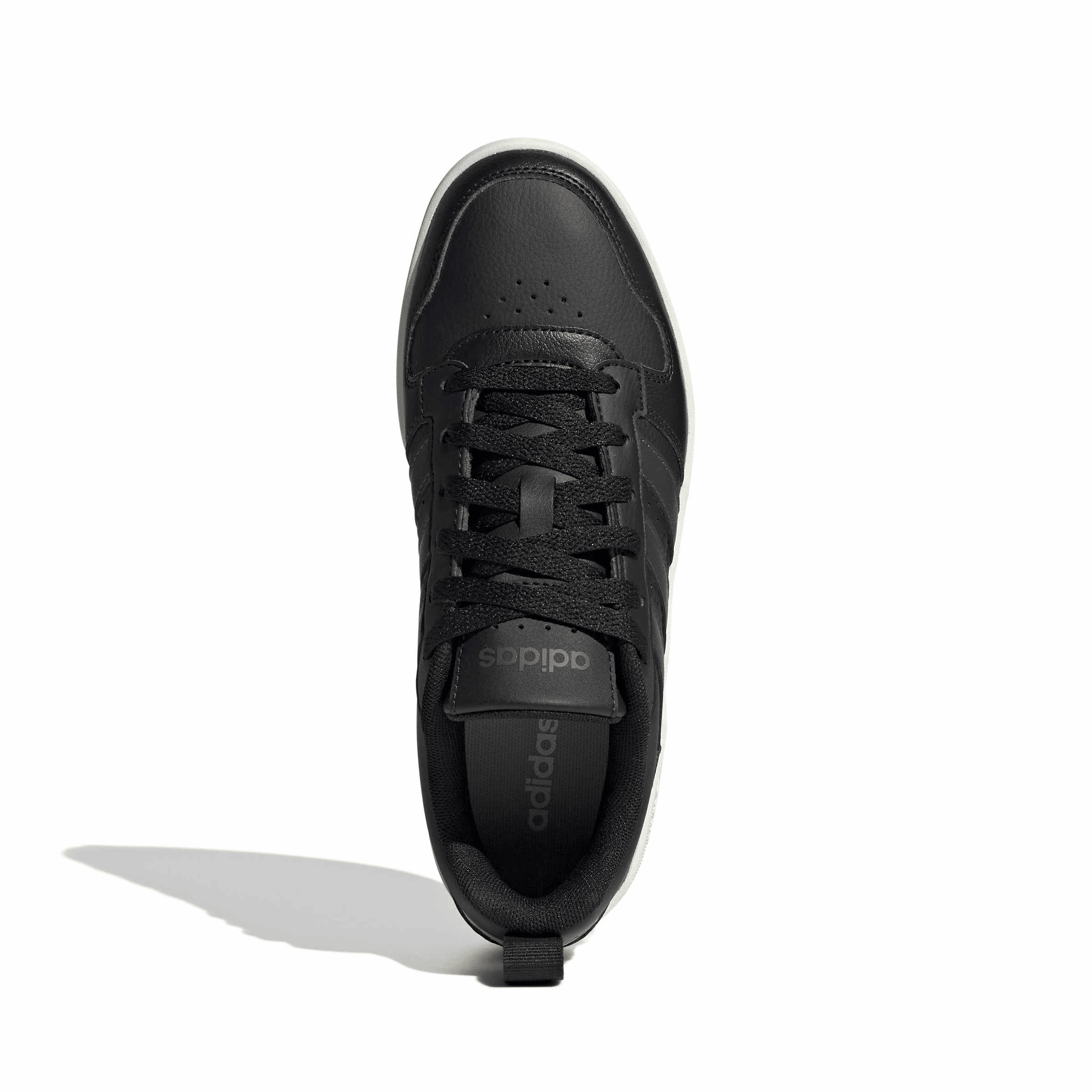 Tenis Adidas Courtwave Core Dama Casual Cintas Negro Mujer — imagen 15