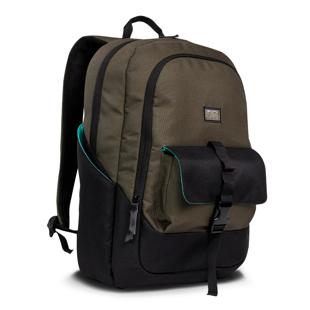 Mochila para laptop ecológica CoolCapital RE3 15" pulgadas reciclado — imagen 4