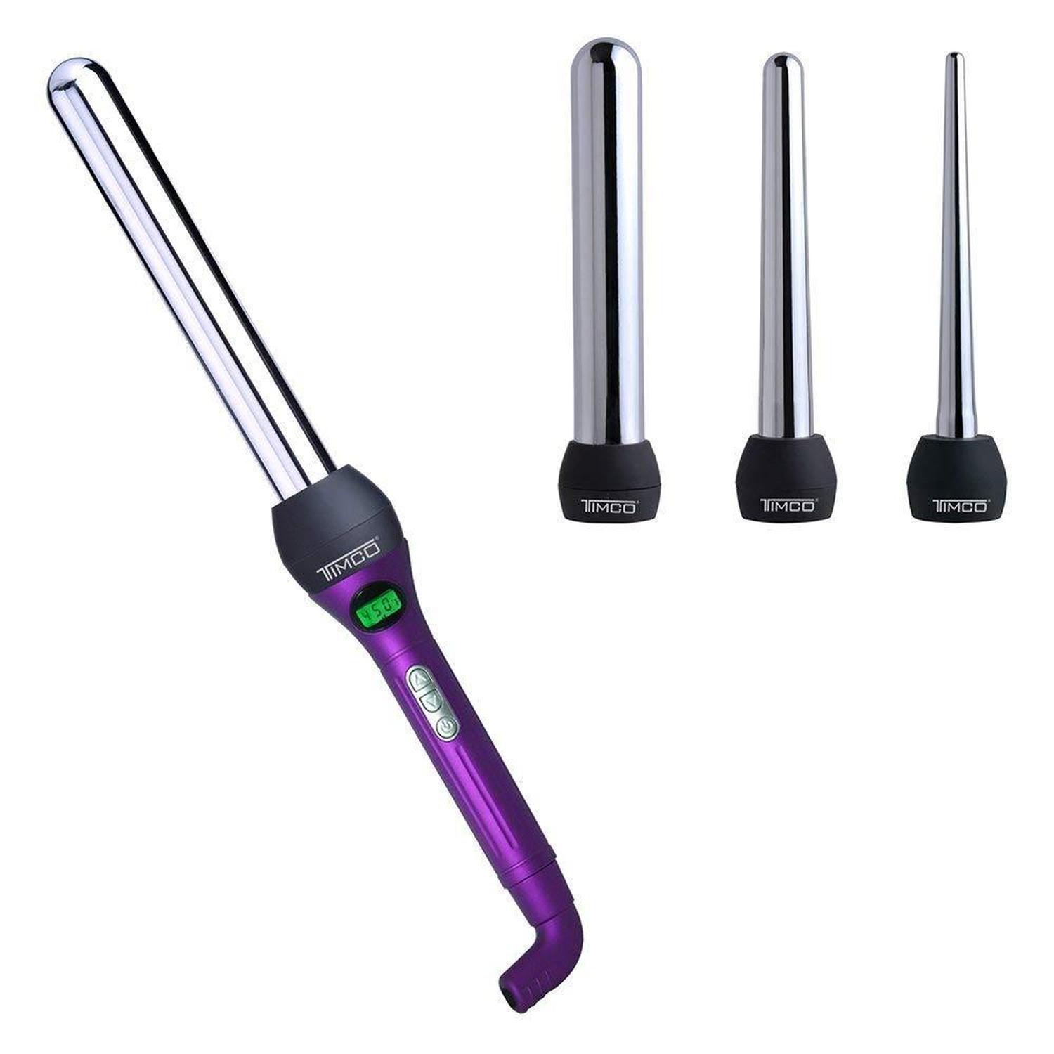 Rizadora Ferro Timco Tc-Xf3 3 Puntas Titanium Ion — imagen 2