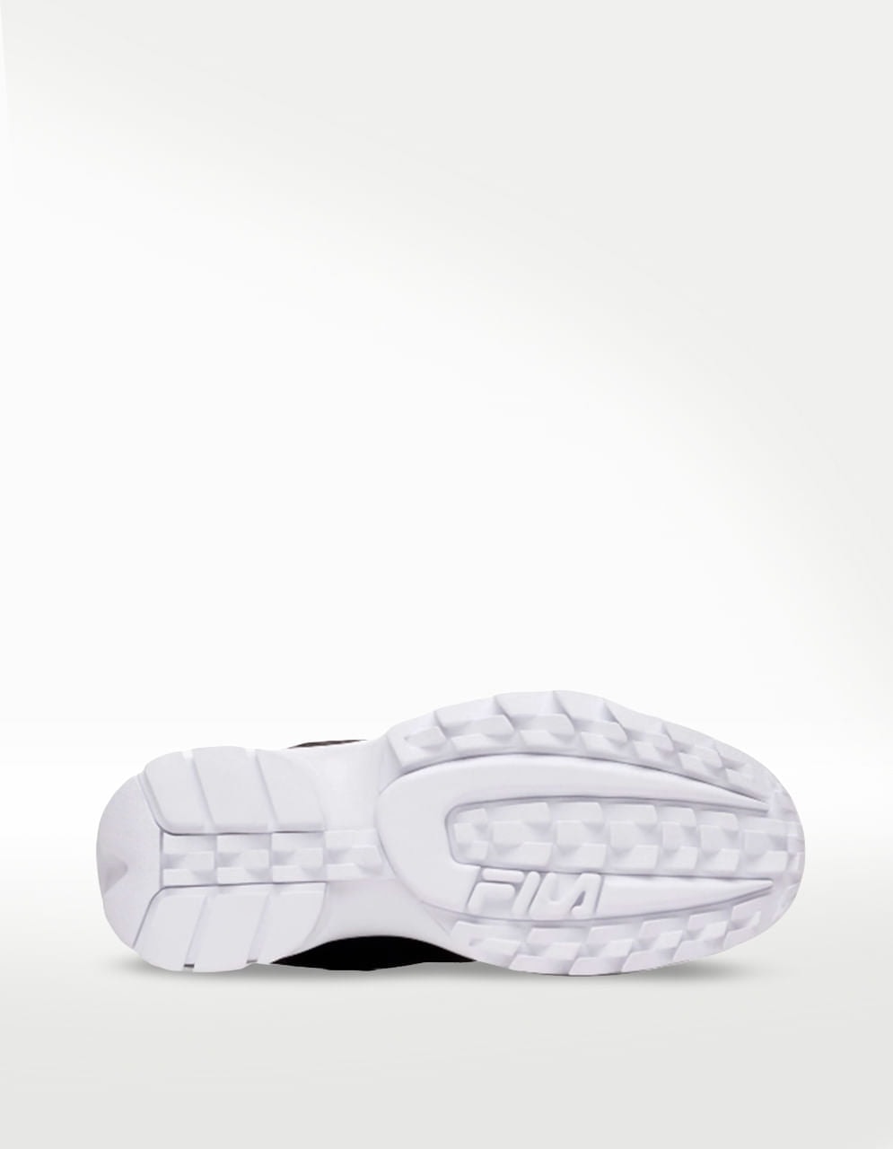 Tenis Fila Disruptor II Wedge Negro - Mujer — imagen 4