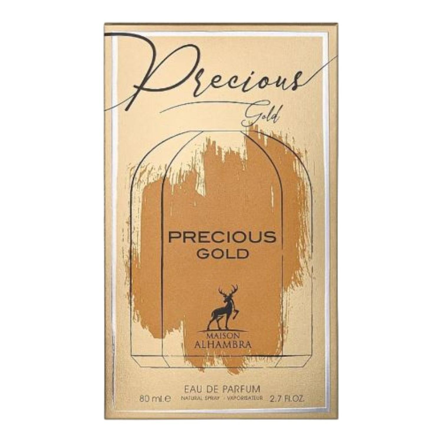 MAISON ALHAMBRA PRECIOUS GOLD EDP 80 ML — imagen 2