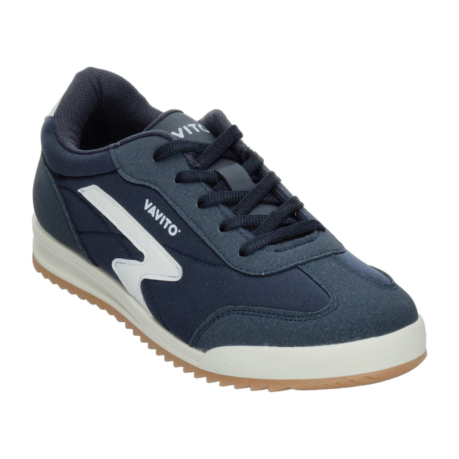 Tenis Vavito Hombre Casual Diario Cintas Ajustables Cómodo Azul Juvenil T22-27 — imagen 4