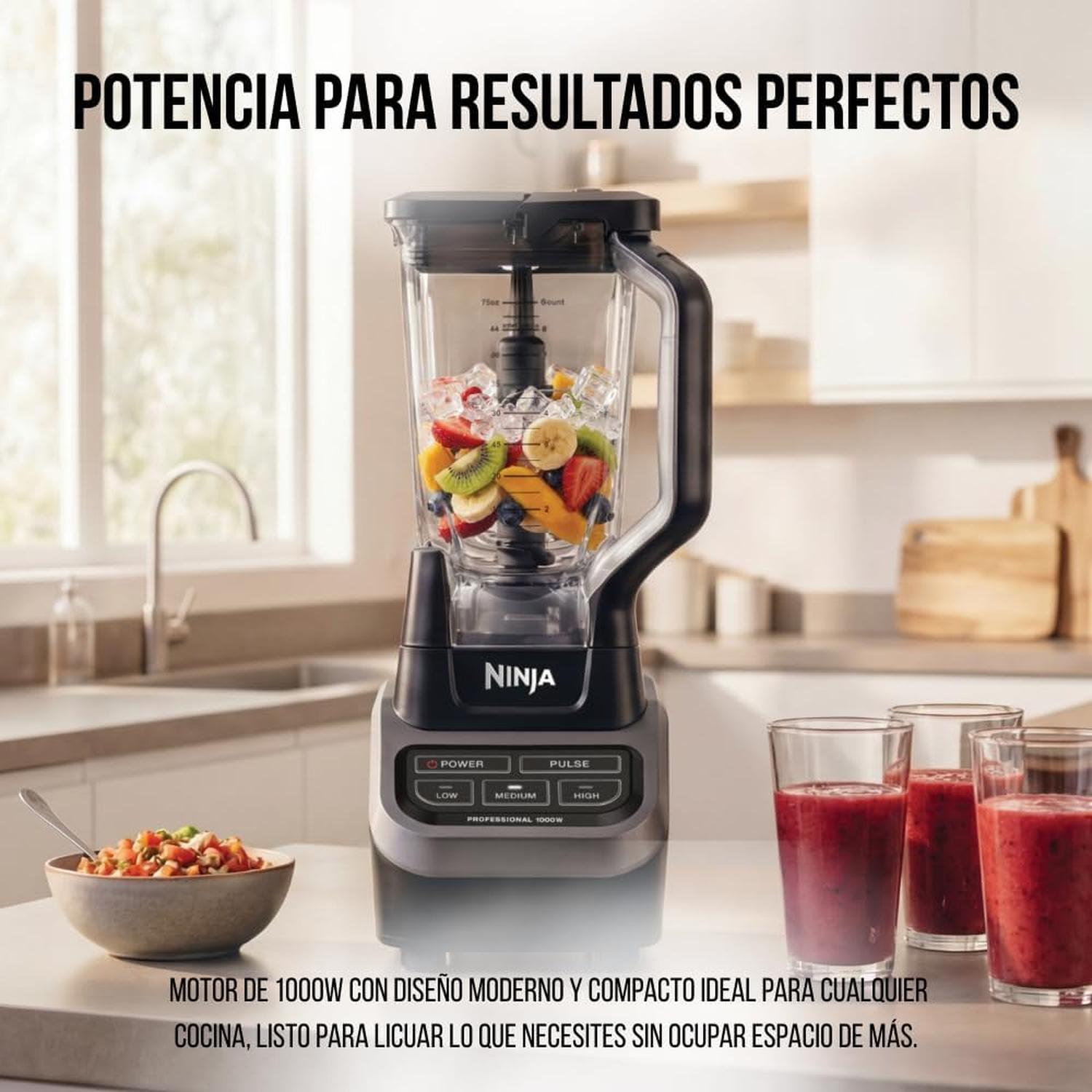 Licuadora Ninja Profesional BL710WM 1000 W Jarra XL 2.1 L 4 Velocidades — imagen 2