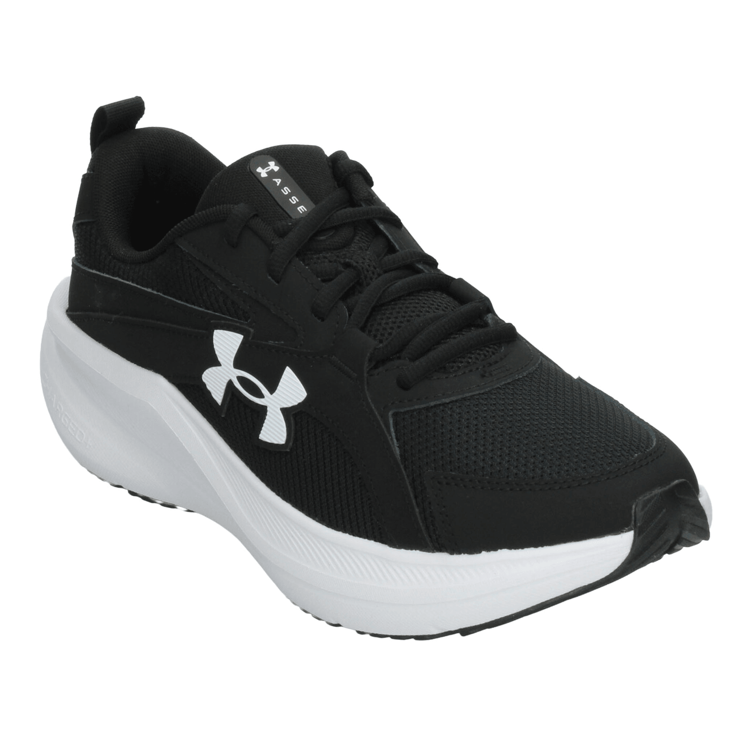 Tenis Under Armour Assert Hombre Deportivo Negro Caballero — imagen 4