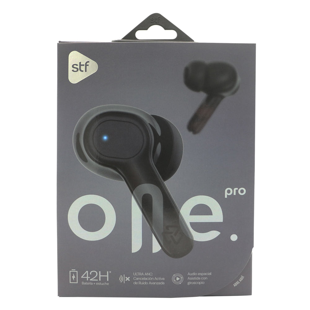 Audífonos Inalámbricos Tws One Pro STF 42hrs Uso Ultra ANC 6 Micrófonos Protección IPX4 — imagen 12