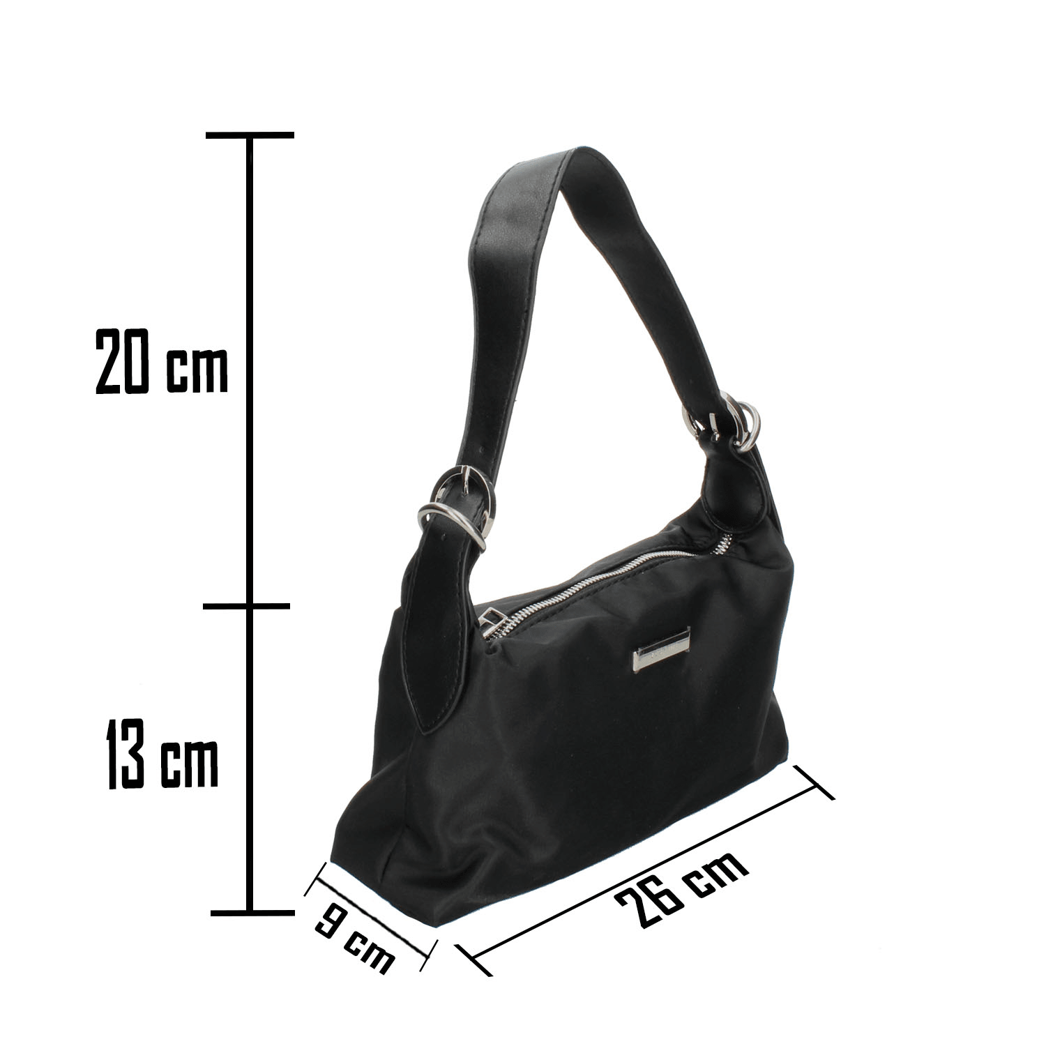 Bolsa Felianna Casual Negro Mujer — imagen 3