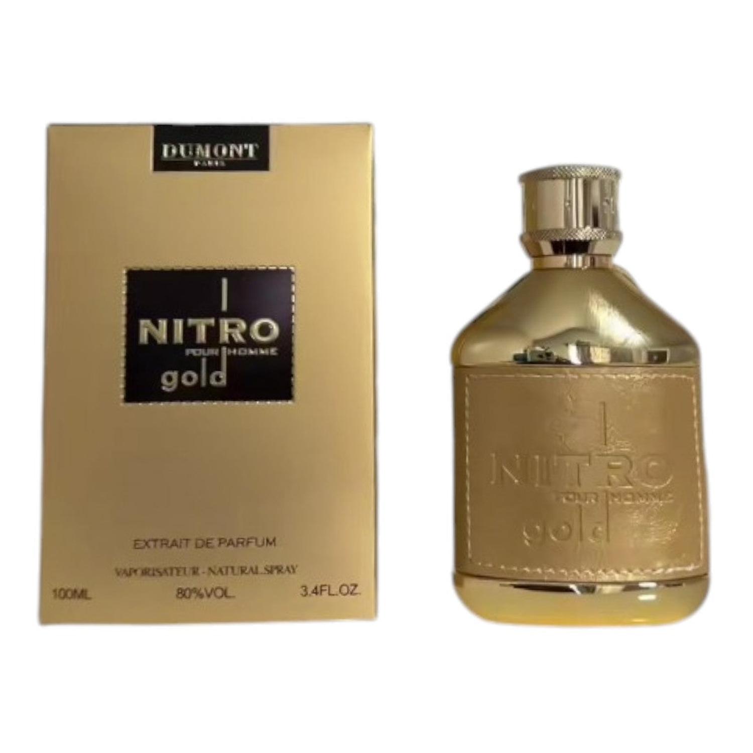DUMONT NITRO GOLD POUR HOMME EXTRAIT DE PARFUM 100 ML — imagen 3