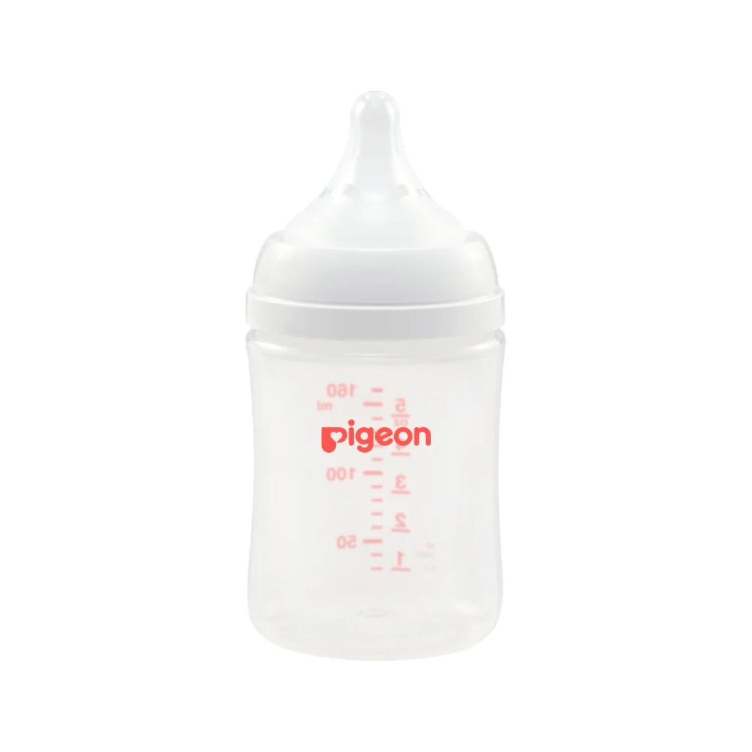 Pack 3 Biberones Pigeon Softouch 160ml/5oz Anticolicos 0m — imagen 2