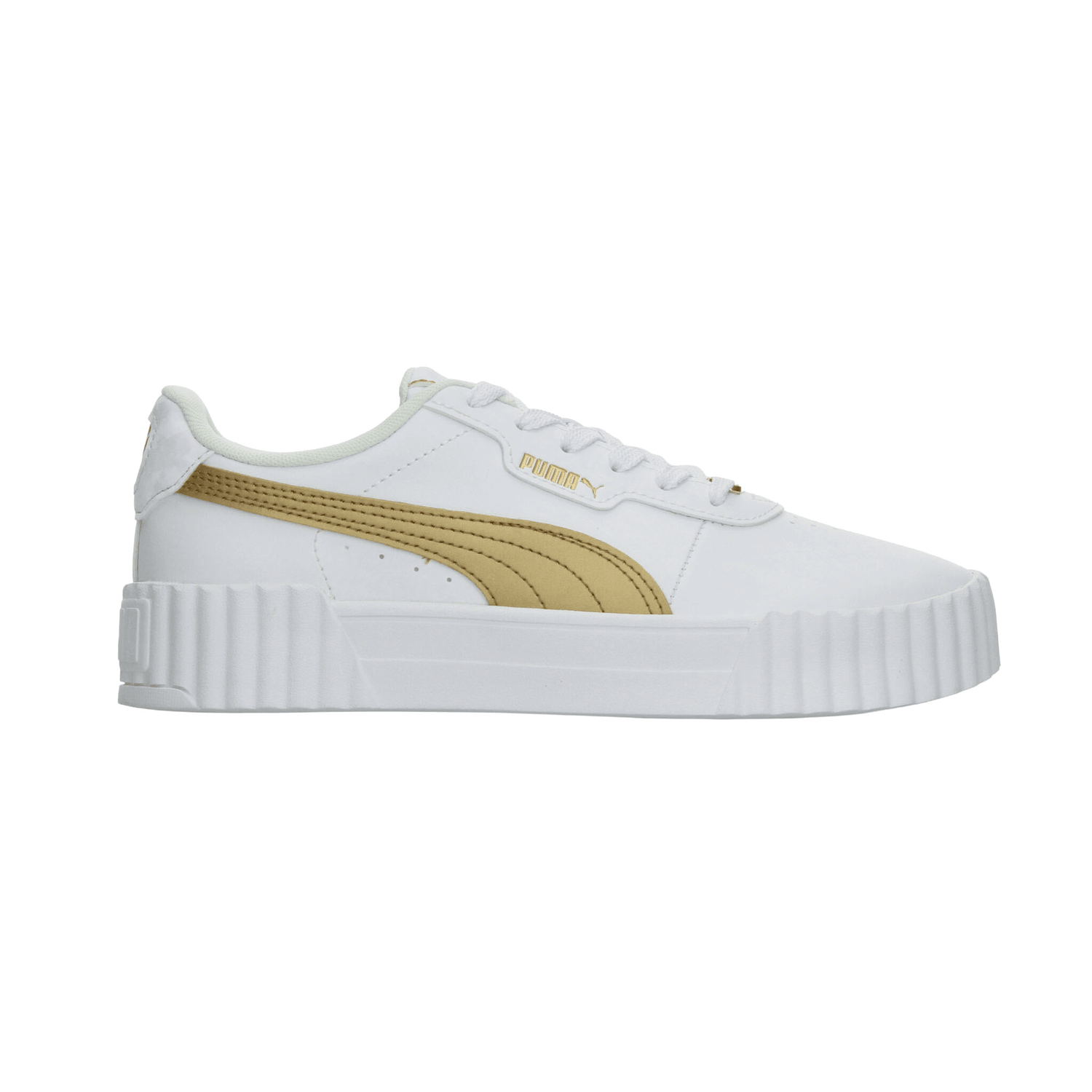 Tenis Dama Puma Carina 3.0 Blanco Casual Mujer — imagen 2