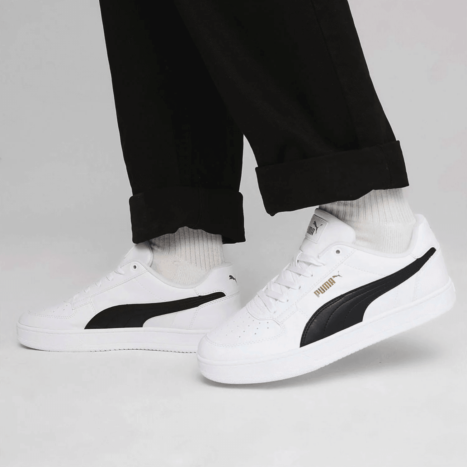 Tenis Puma 39229003 Hombre Blanco Deportivo Casual Original — imagen 4