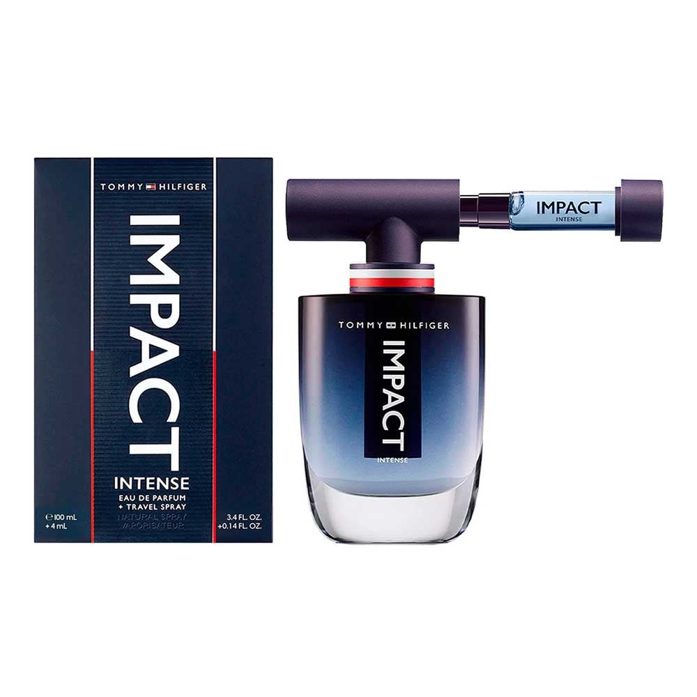 Perfume Tommy Impact Intense + Travel 4 ml Agua de perfume 100 ml Hombre Mag — imagen 2