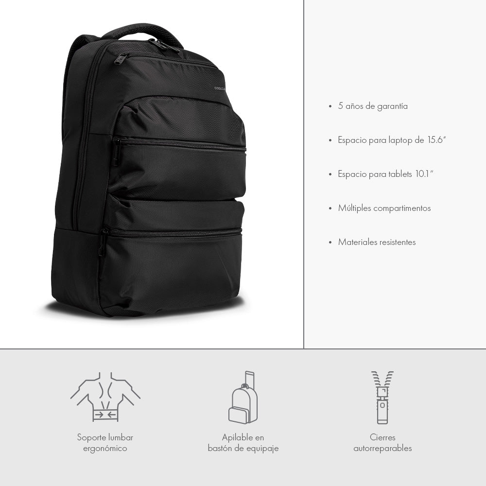 Mochila para laptop CoolCapital Sarec 15"pulgadas Verde — imagen 8