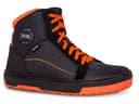 Tenis Motociclista Hombre Botin Moto Biker Wkl 80202 Ngo/Naranja