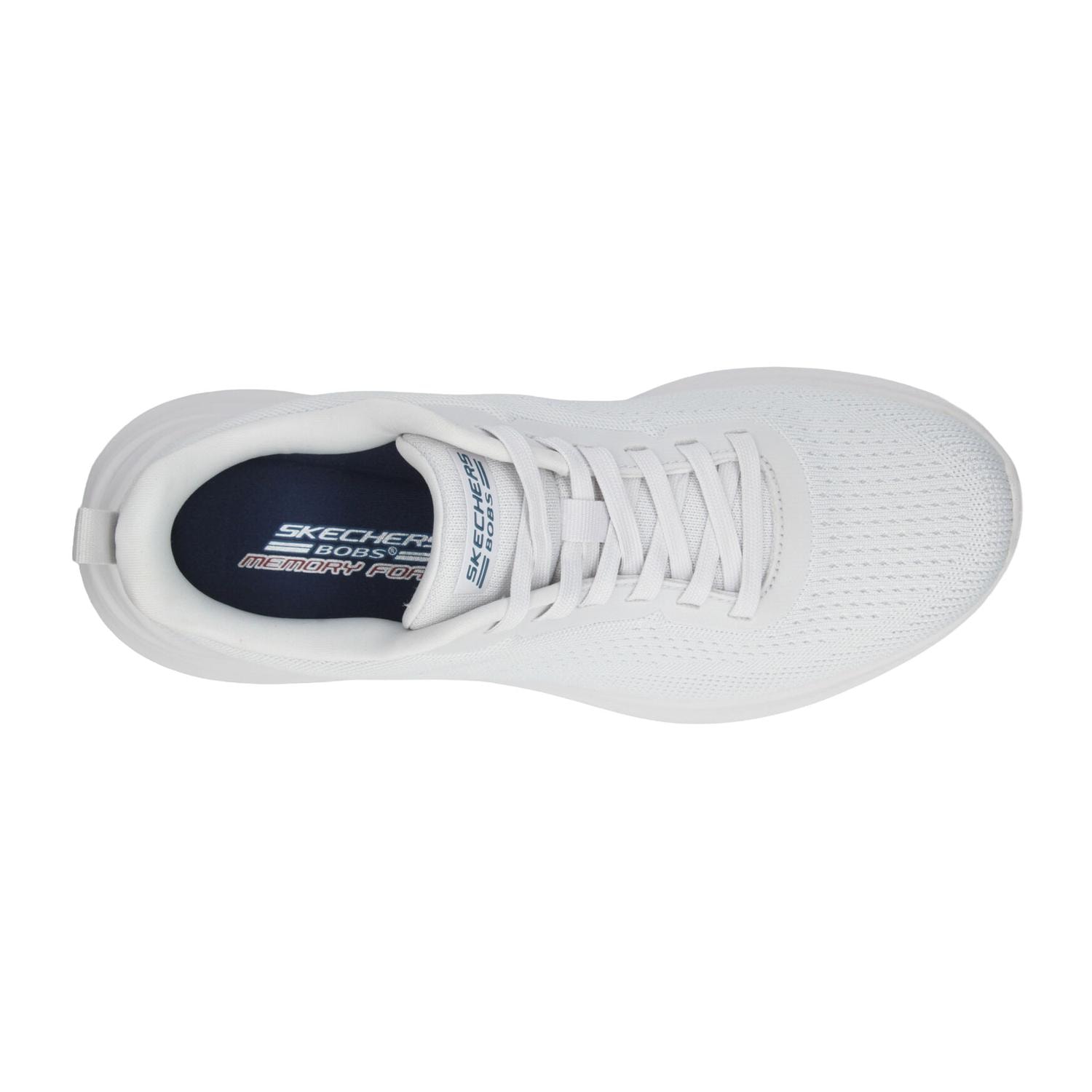 Tenis Skechers Bobs Hombre Deportivo Blanco Caballero — imagen 8