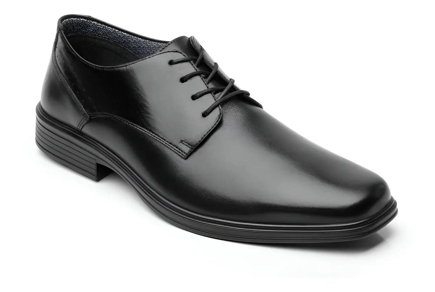 Flexi Bali 406401 Hombre Adultos Derby Negro Liso 25 Mx — imagen 1