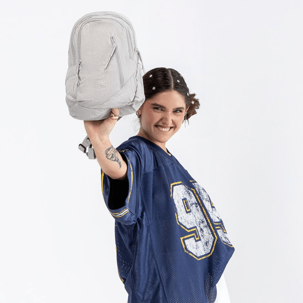 Mochila Crossbody para tablet Melys CoolCapital Hasta 10" Beige — imagen 11