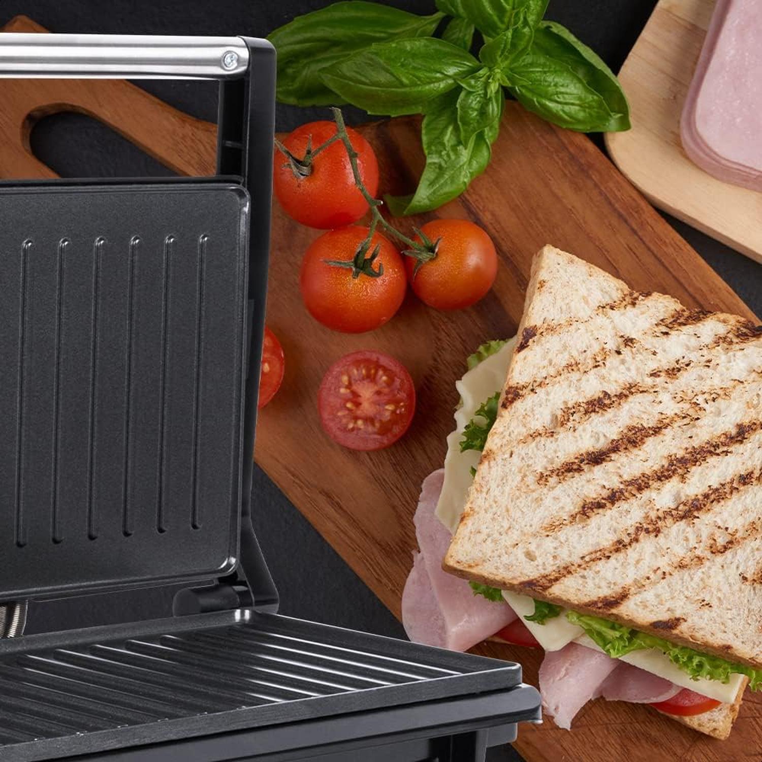 Plancha Grill Parrilla de Panini Daewoo DHG-2673 750W — imagen 8
