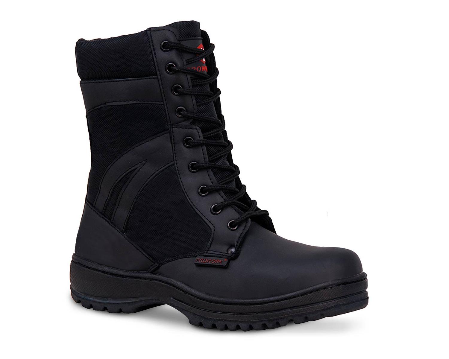 Botas industriales tacticas Piel hombre trabajo botin P313 — imagen 1