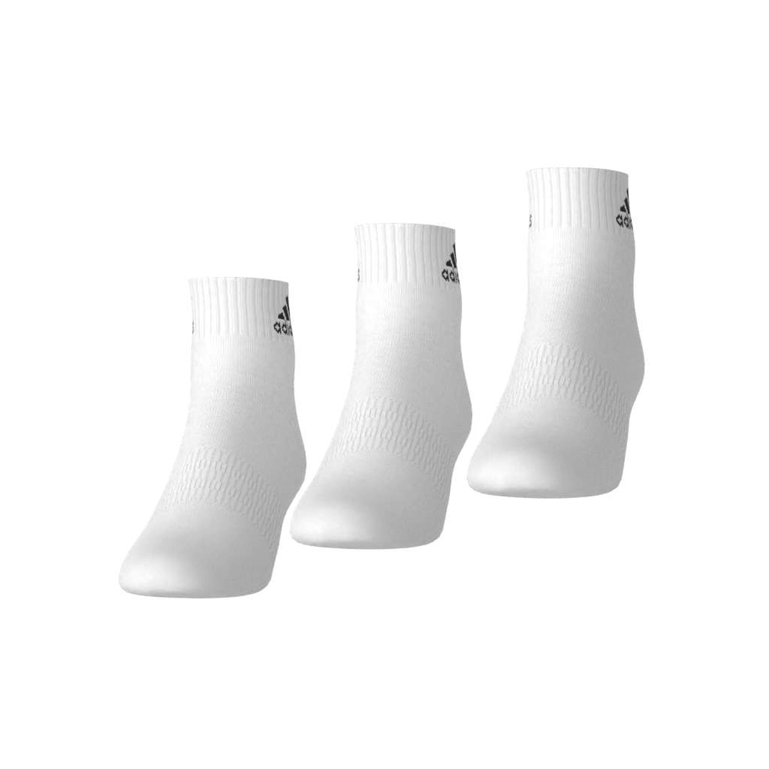 Calcetines Adidas Sportswear Tobillo 3 Pares Blanco Unisex — imagen 9