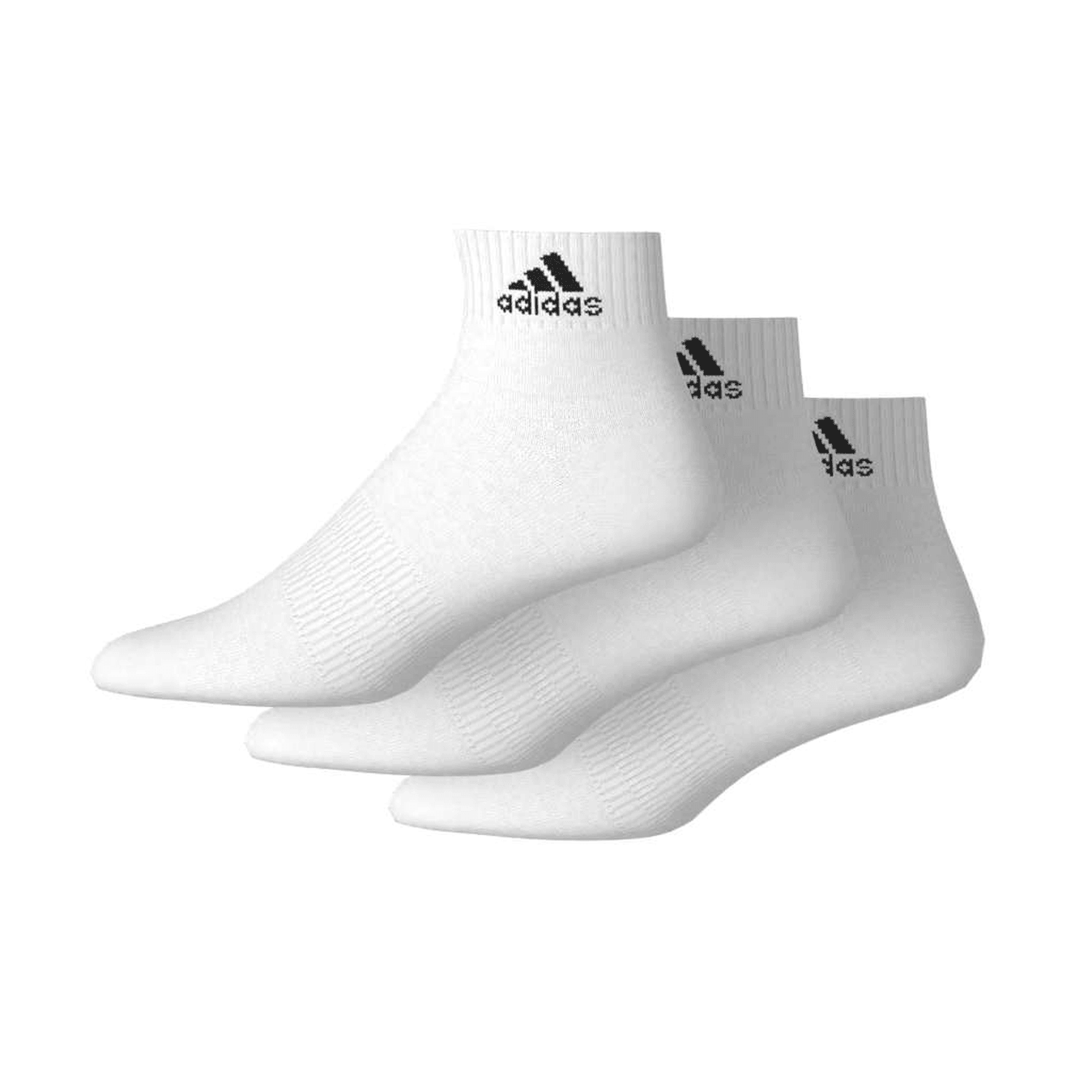Calcetines Adidas Sportswear Blanco Tobillo 3 Pares Unisex — imagen 9