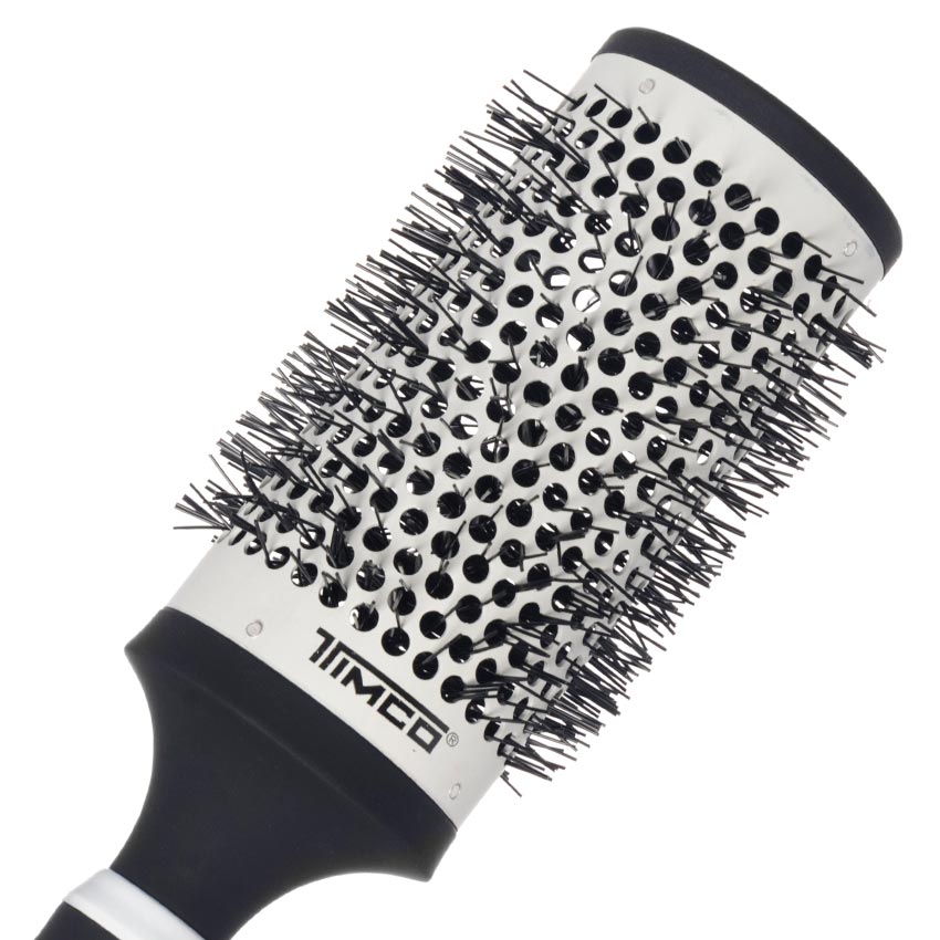 Cepillo de Cabello Térmico Redondo Ceramica 2 1/2" Uso Profesional Estetica Timco CCR-4 — imagen 3