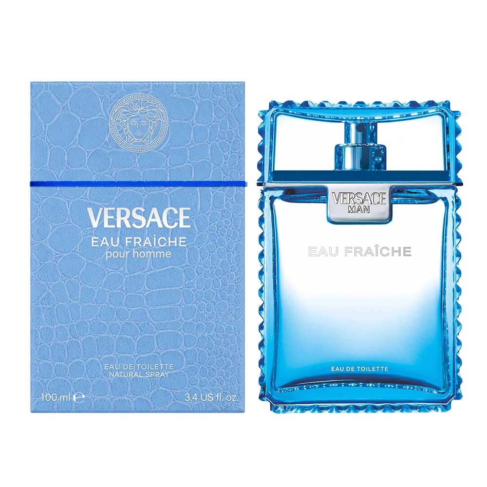 Perfume Versace Man Agua Fresca 100 ml hombre Mag — imagen 2