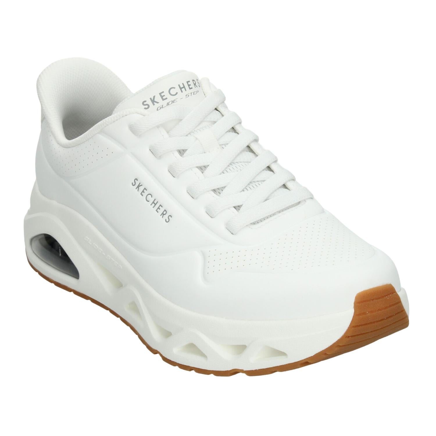 Tenis Hombre Skechers Uno Glide-Step Blanco Casual Caballero — imagen 5