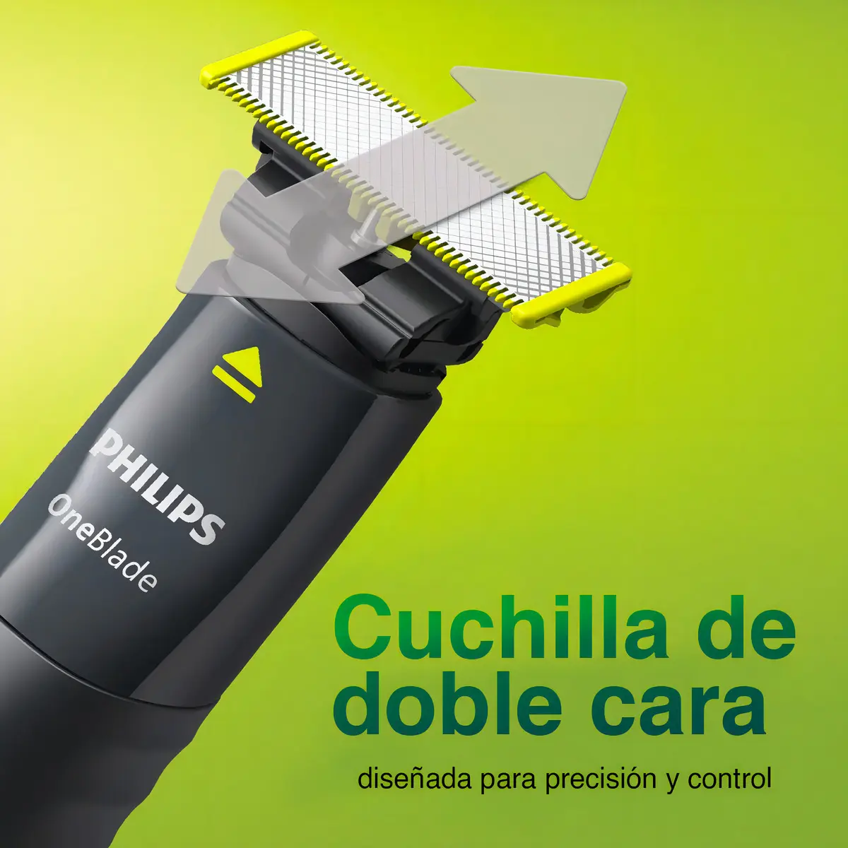 Philips QP1425/10 Oneblade Recortadora Ajustable Para Barba 5 En 1, Uso En Seco Y Mojado. Recorta, Perfila Y Afeita. — imagen 7