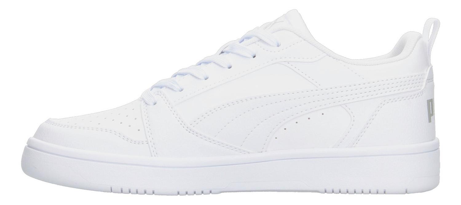 Tenis Hombre Puma Rebound V6 Low Blanco Casual Caballero — imagen 6