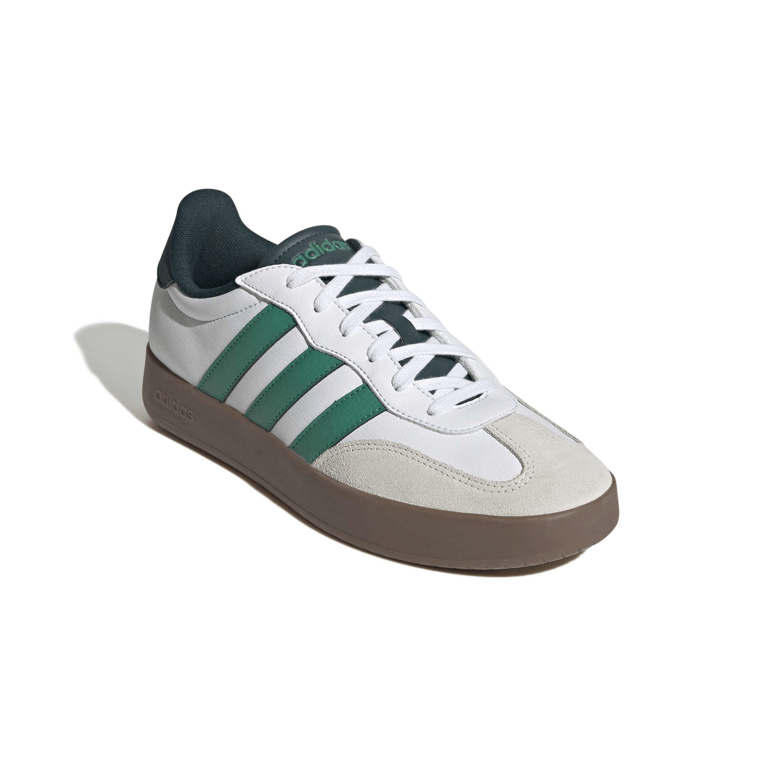 Tenis Adidas Barreda Hombre Blanco Verde Casual Para Caballero — imagen 3