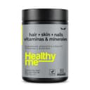 Healthy Me: Colágeno Hidrolizado, Biotina y Ácido Hialurónico para Cabello, Piel y Uñas, 60 Cápsulas