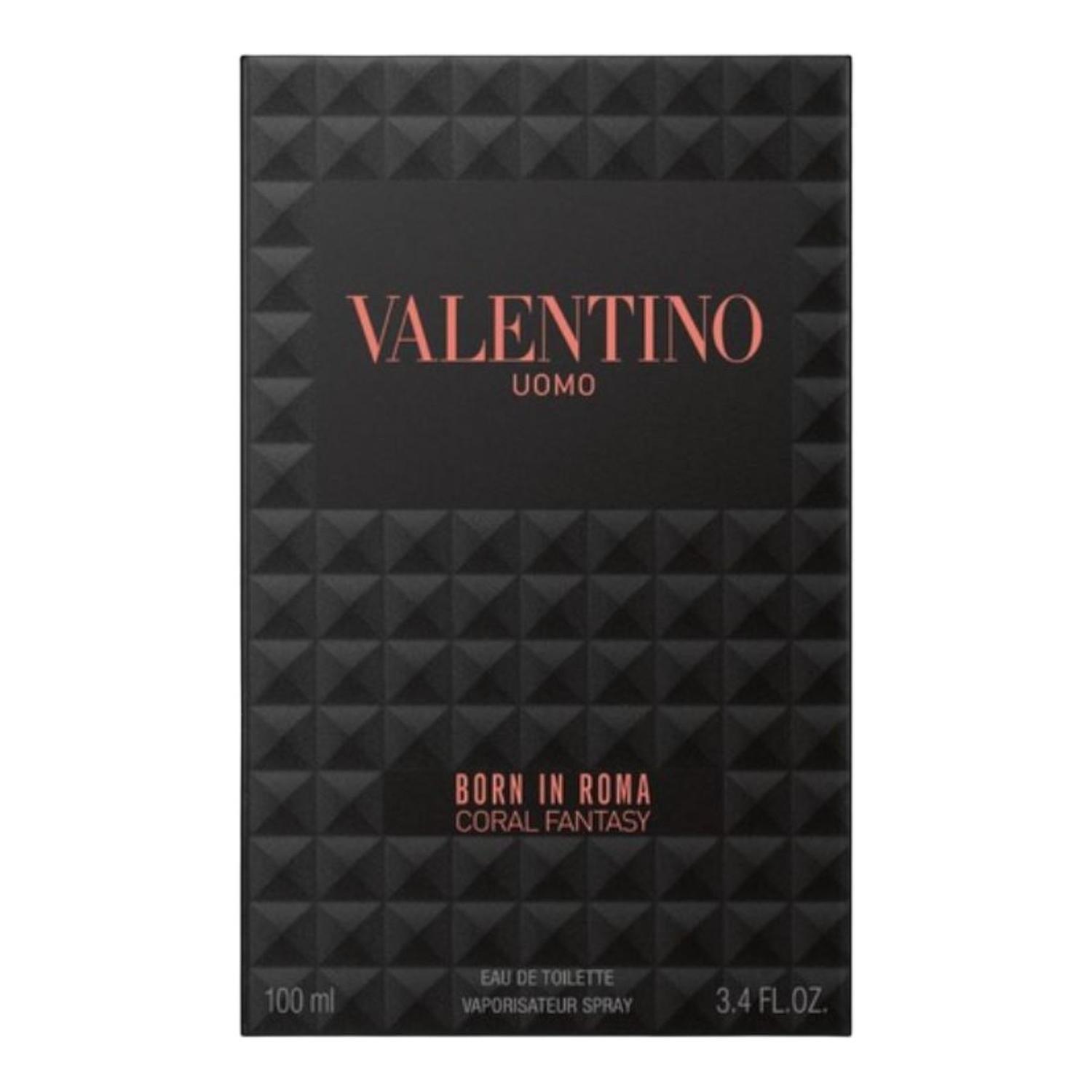 VALENTINO UOMO BORN IN ROMA CORAL FANTASY EDP 100 ML — imagen 2