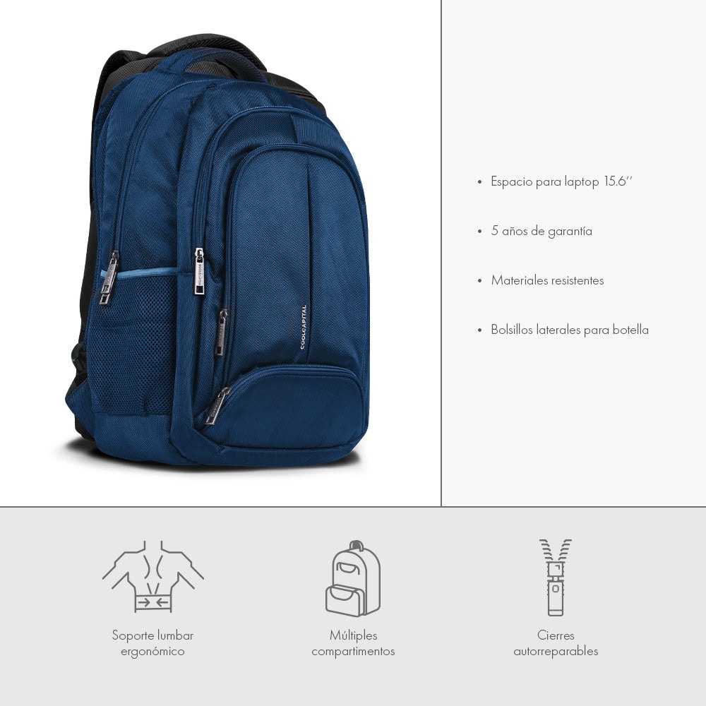 Mochila para laptop CoolCapital Bast 15.6" pulgadas Rosa — imagen 19