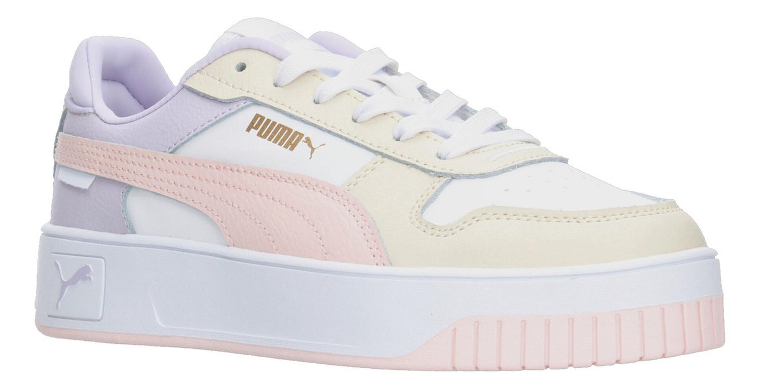 Tenis Dama Puma Carina Street Blanco Casual Mujer — imagen 3