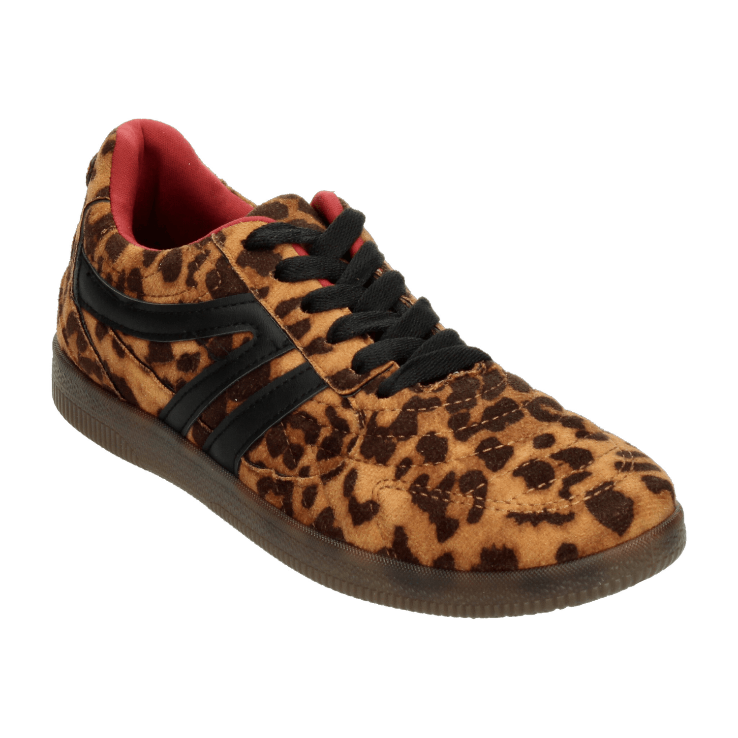 Tenis Efe Dama Animal Print Casual Cintas Cómodo Café Mujer — imagen 4