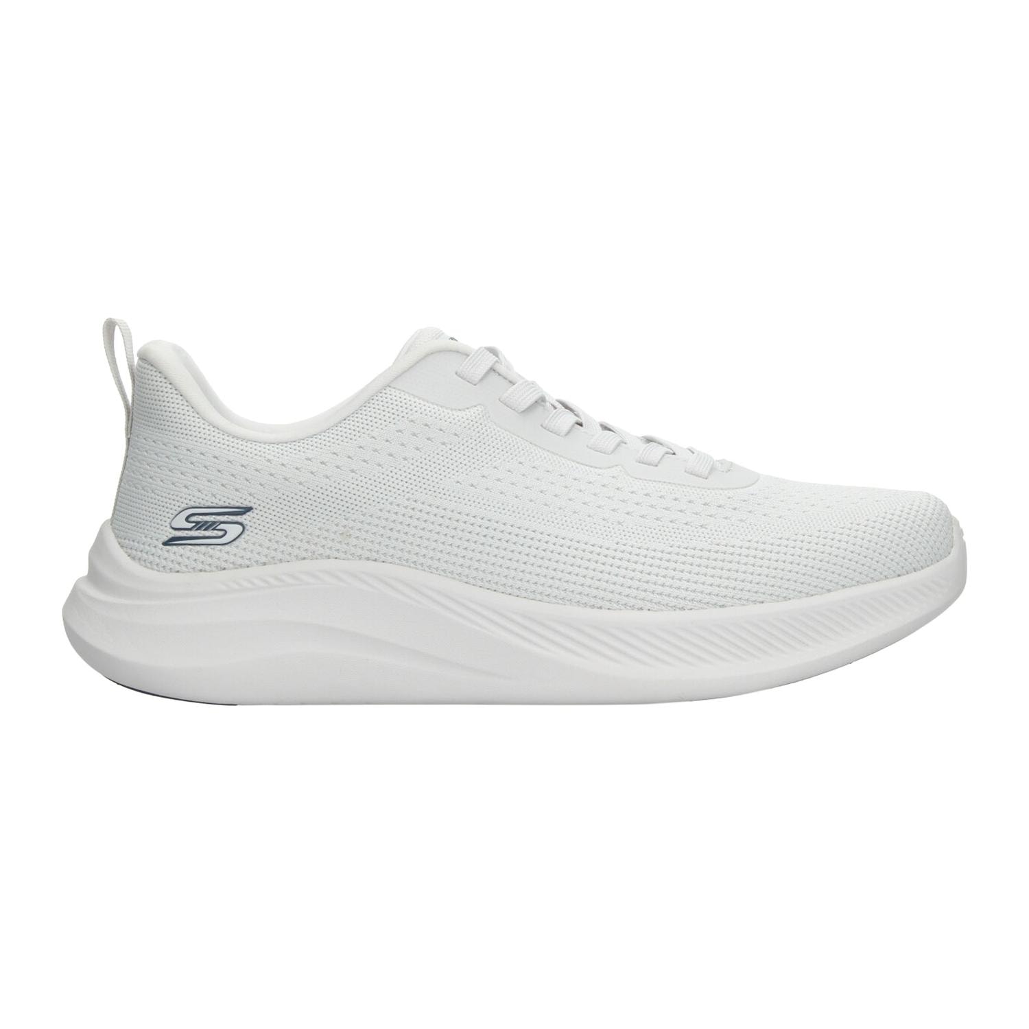 Tenis Skechers Bobs Hombre Deportivo Blanco Caballero — imagen 1