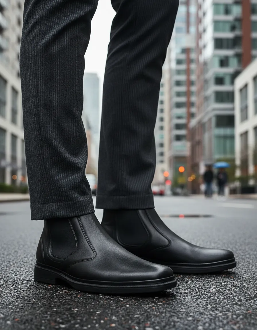 Botin Calzado Pazstor Caballero Confort Chelsea 825127 — imagen 3