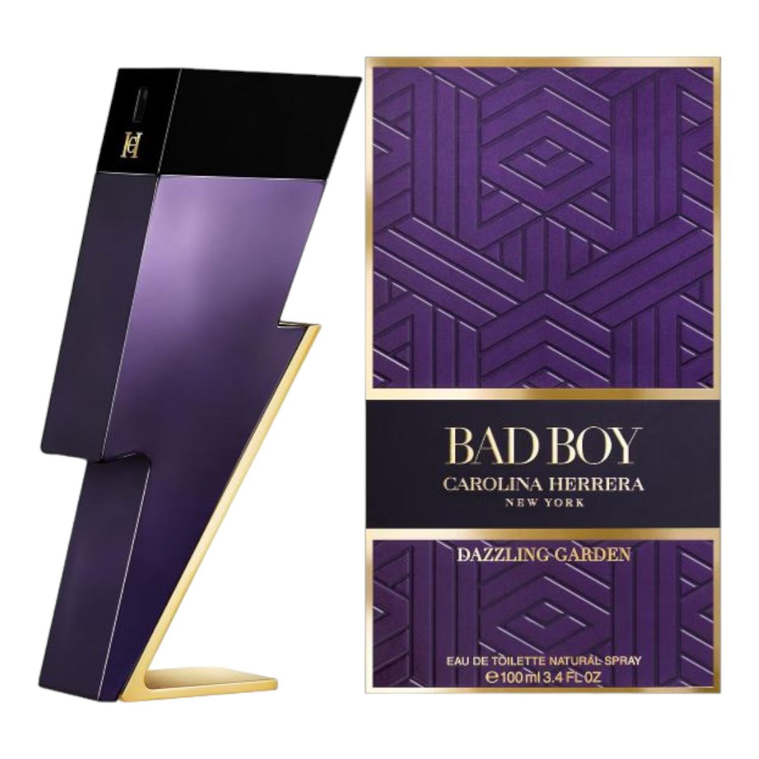 CAROLINA HERRERA BAD BOY DAZZLING GARDEN EDT 100 ML — imagen 3