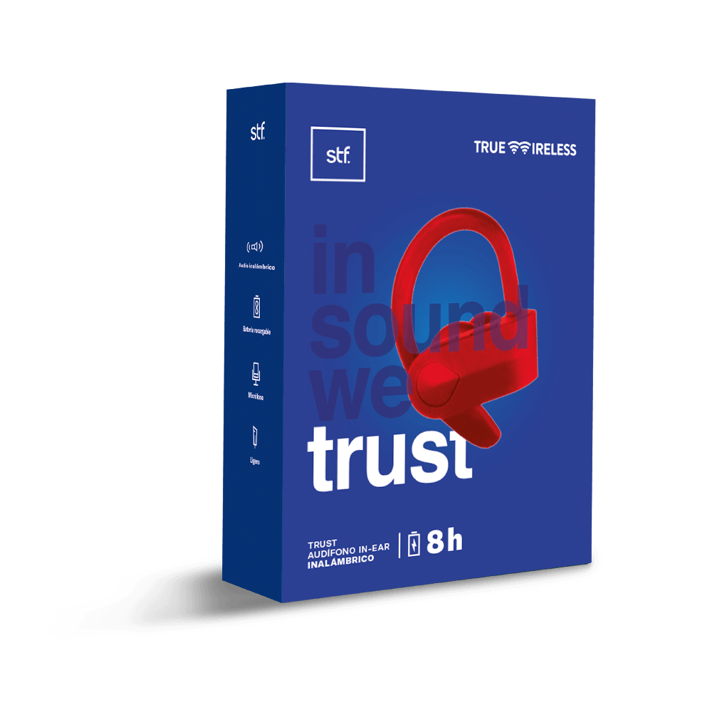 Audífonos Inalámbricos Tws Trust STF 8hrs Uso — imagen 4