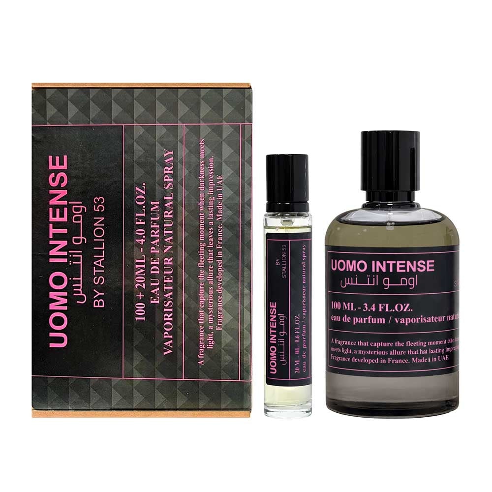 Perfume Stallion Uomo Intense + Travel 20 ml EDP 100 ml Hombre Mag — imagen 2
