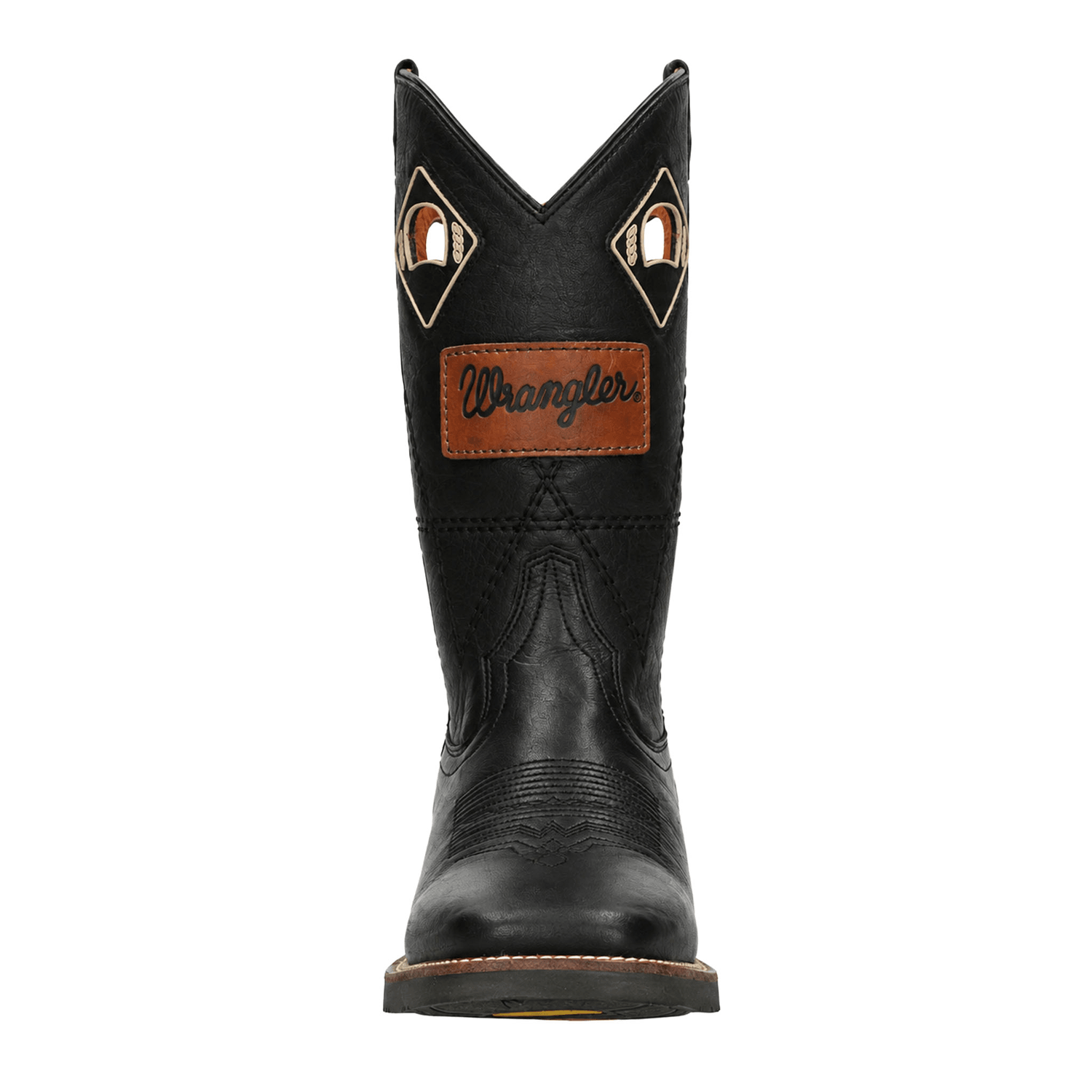 Bota Wrangler Hombre Vaquero Casual Negro Caballero — imagen 6