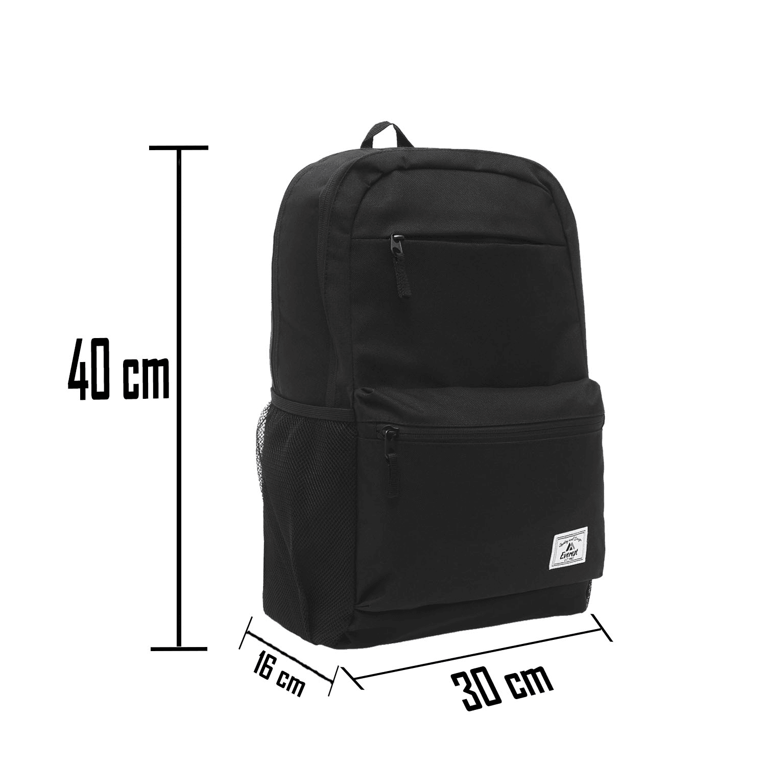 Mochila Everest Hombre Casual Negro Caballero — imagen 2